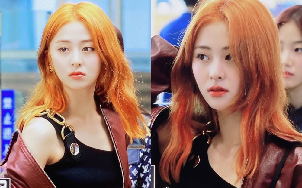 LE SSERAFIM's Huh Yunjin