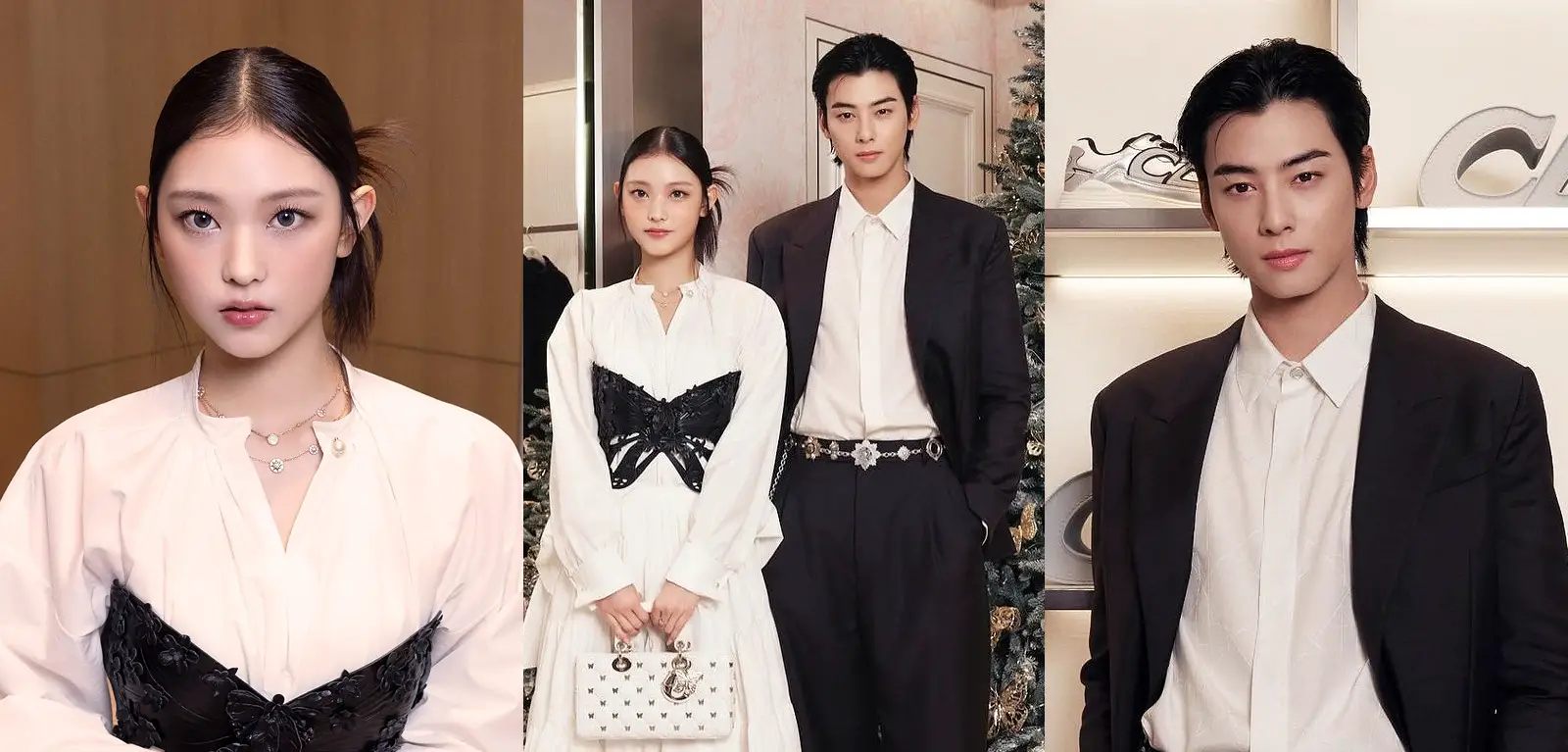 Haerin (NewJeans) et Cha Eun Woo (ASTRO)