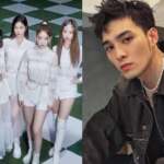 LE SSERAFIM et Huang Weijin.