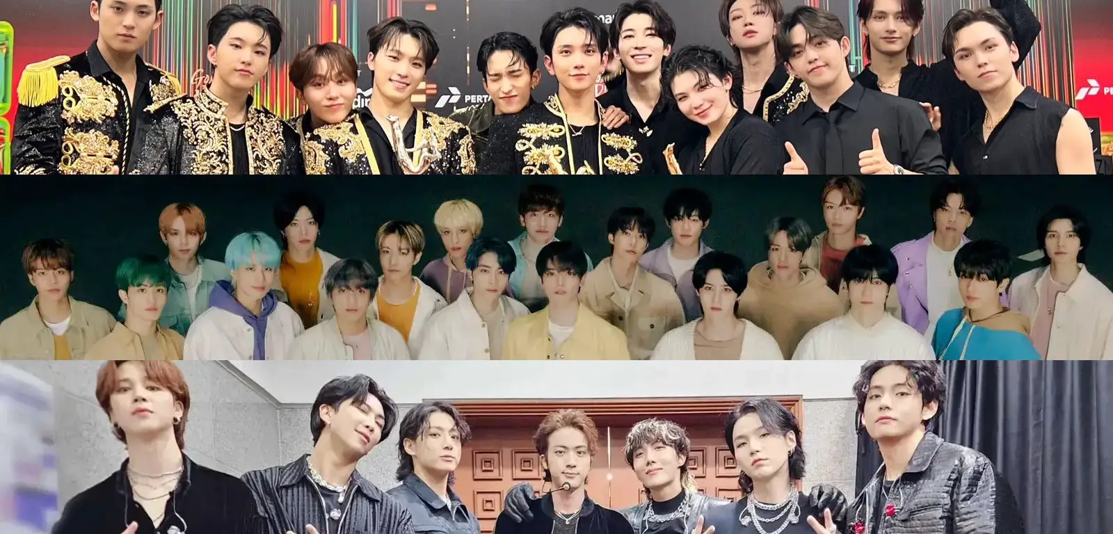 TOP 50 par réputation des boygroups de K-Pop de Janvier 2024