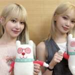 LE SSERAFIM Kim Chaewon et Sakura