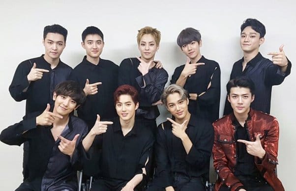 Lay Zhang with EXO