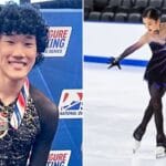 Jinna Han, 13, and Spencer Lane, 16.