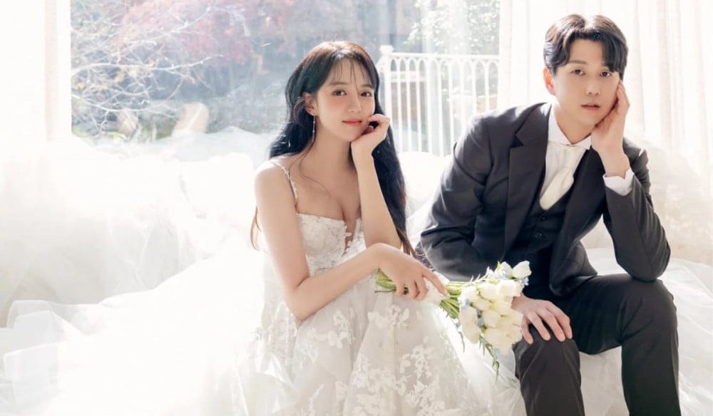 Actress Kang Eun Bi and Byun Joon Pil
