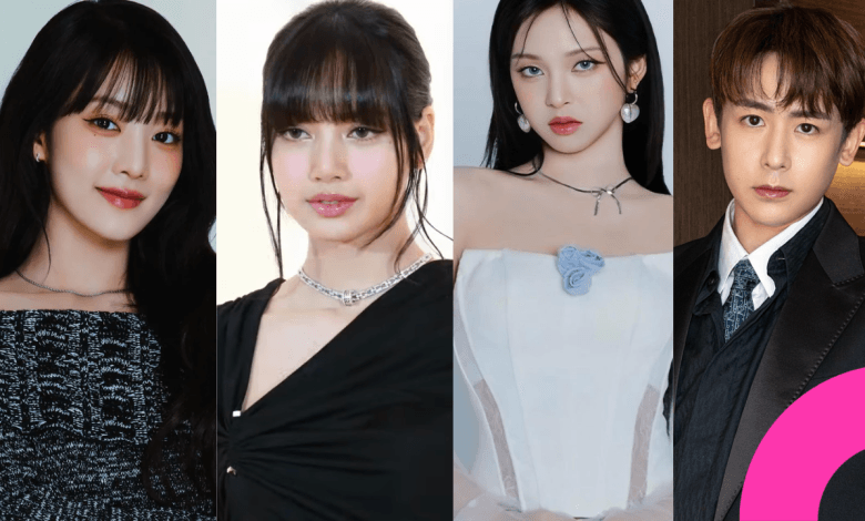 BLACKPINK’s LISA, 2PM’s Nichkhun, BABYMONSTER’s Chiquita, and (G)-IDLE’s Minnie