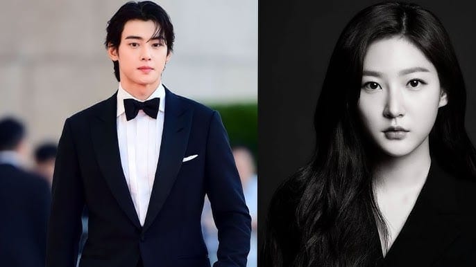 Cha Eun Woo and kim sae ron