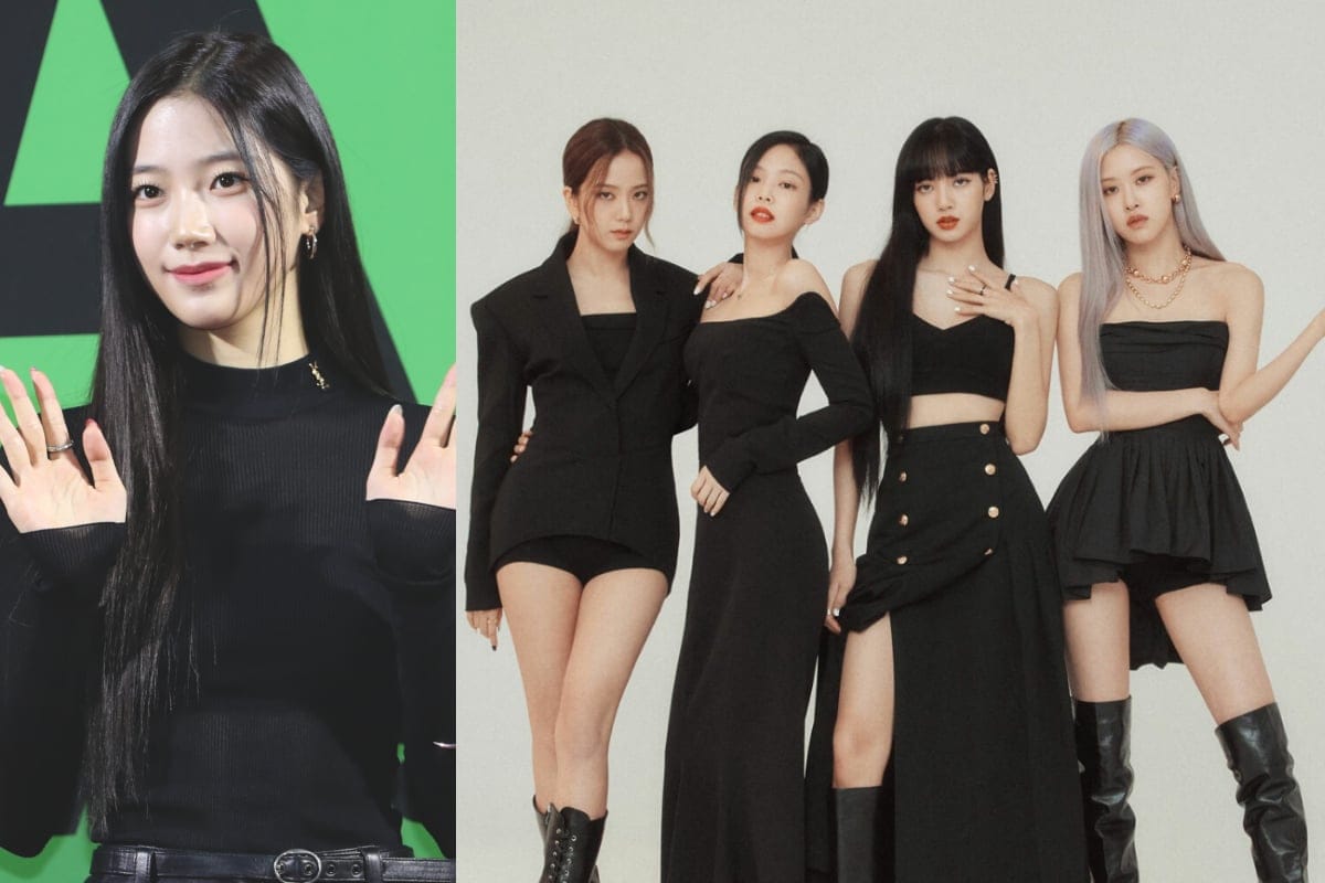 Kazuha and BLACKPINK