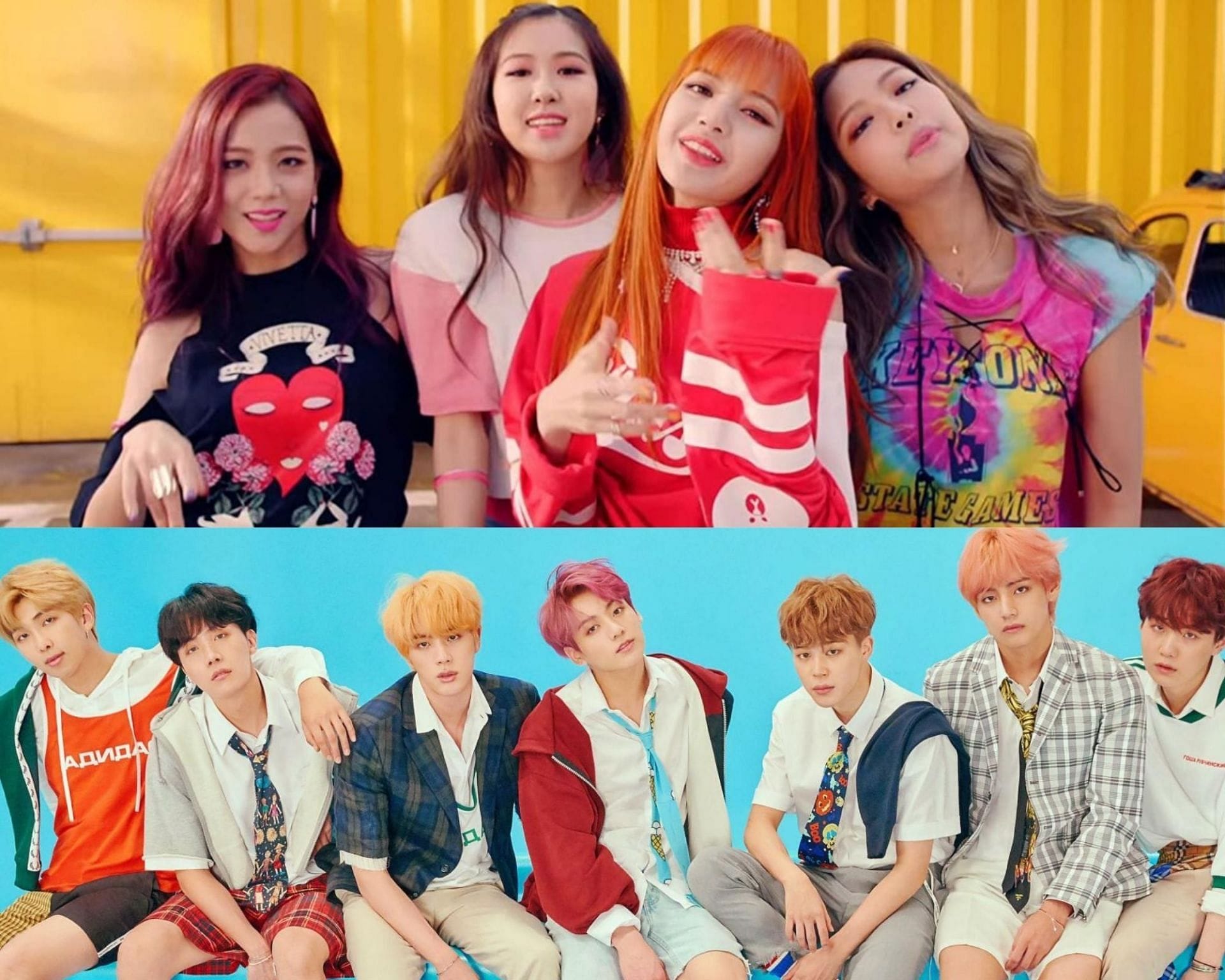 BTS, BLACKPINK
