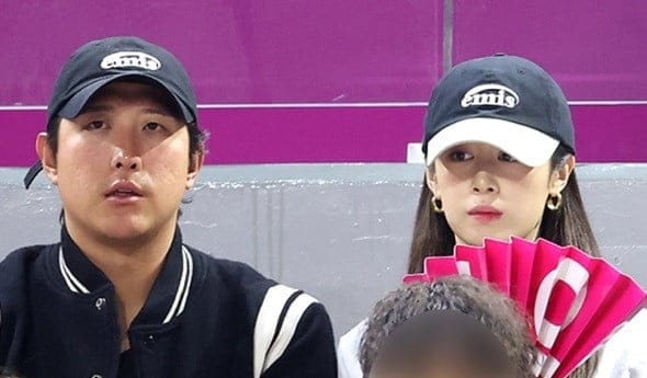 Jiyeon and ex-husband Hwang Jae Gyun