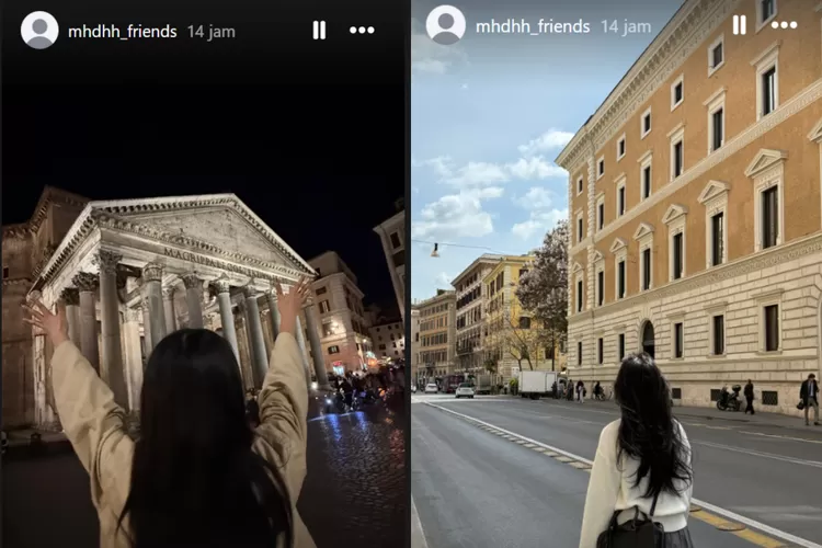 NewJeans’ Hanni and Minji rome