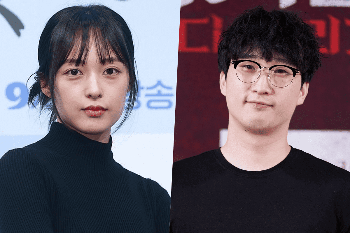 Actress Kim Bo Ra and Jo Ba Reun