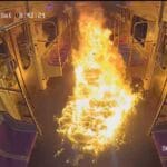 seoul footage fire suicide