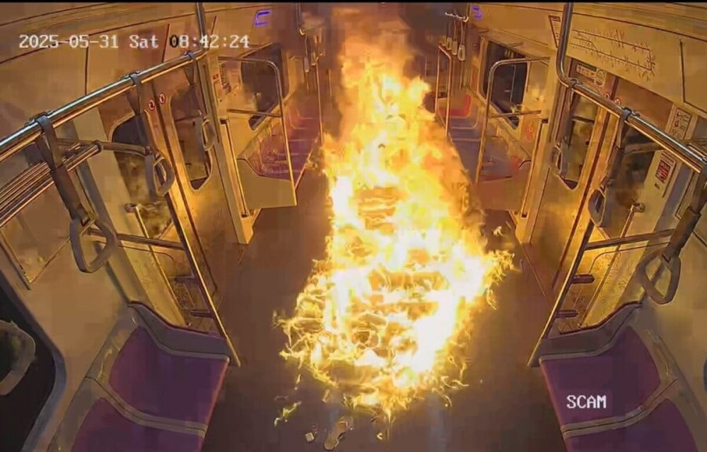seoul footage fire suicide