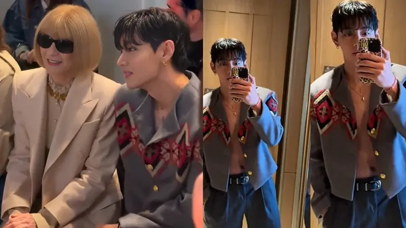 BTS’s V (Kim Taehyung) wows at CELINE